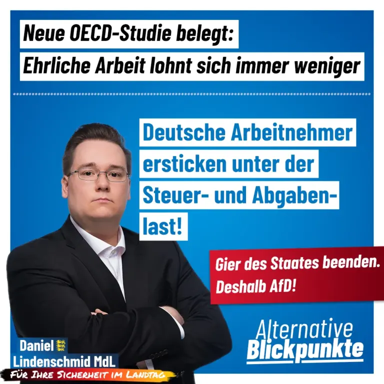 Erdrückende Steuerlast: Nur die AfD will die Gier des Staates eindämmen!